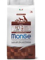 Monge Dog Speciality корм для собак всех пород и возрастов, ягненок с рисом и картофелем