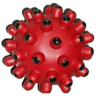 Petfood подарок Игрушка Мяч-мина с пищалкой для собак