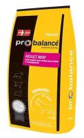 ProBalance корм для взрослых собак всех пород, поддержка иммунитета, говядина