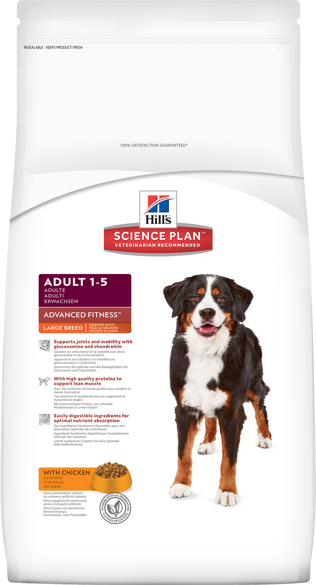 Hill's Science Plan Canine Adult Advanced Fitness Large Breed chicken