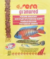 Sera Granured гранулированный корм для плотоядных цихлид
