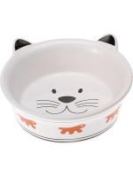 Ferplast Venere керамическая с ушками large миска для кошек керамика белый