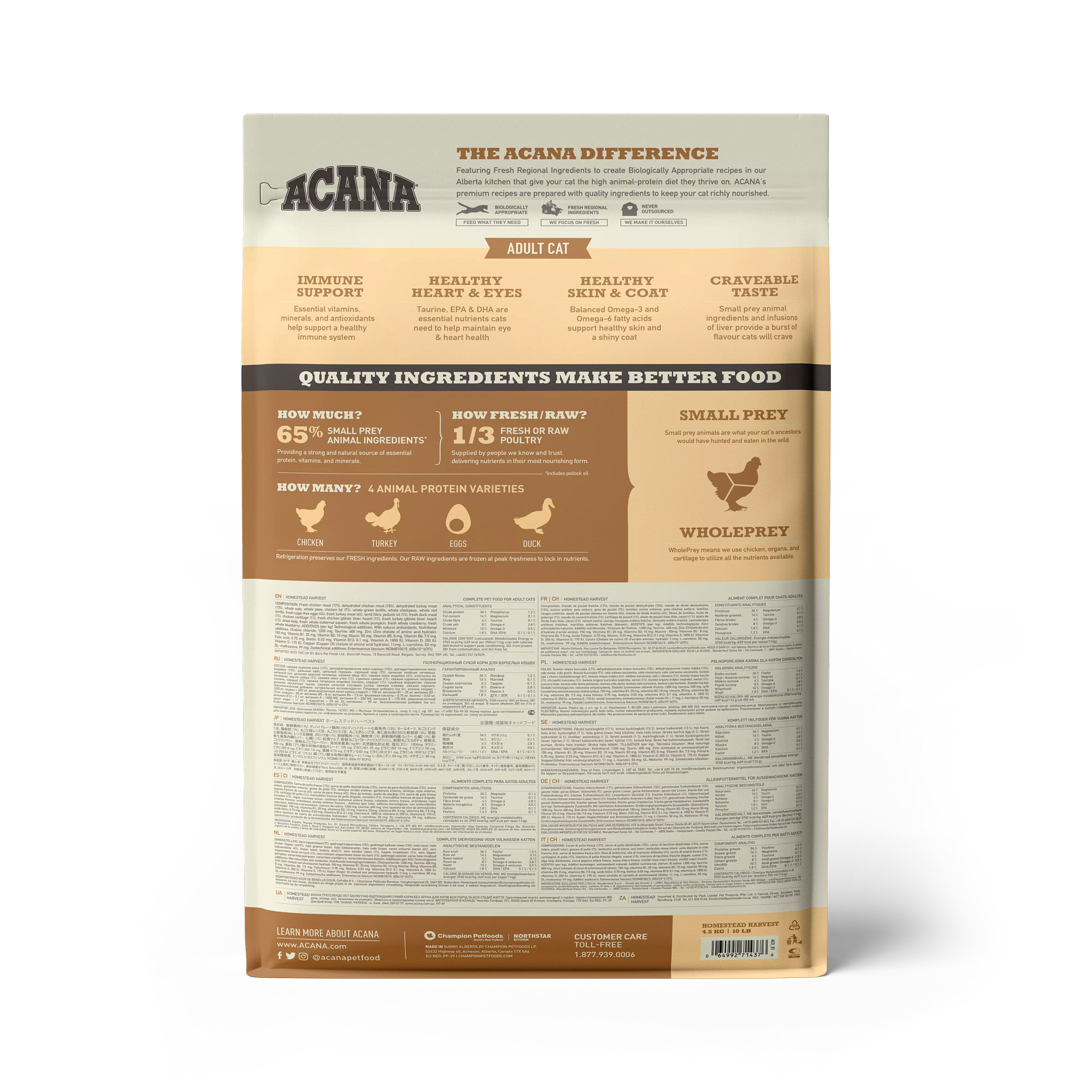 NS+ACANA+Cat+Homestead+Harvest+Back+4.5kg
