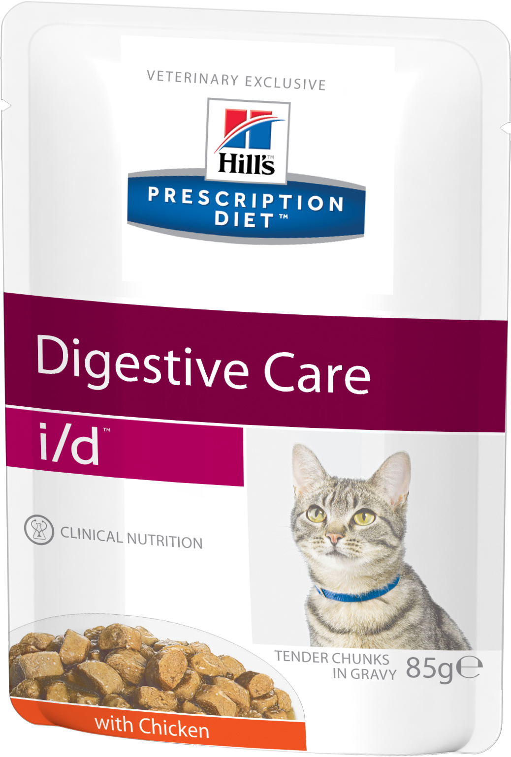Hill's Prescription Diet I/D Feline Gastrointestinal Health in Gravy with Chiken