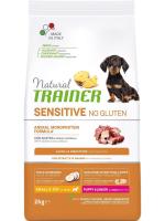 Trainer Natural корм для щенков и юниоров мелких пород с чувствительным пищеварением, утка