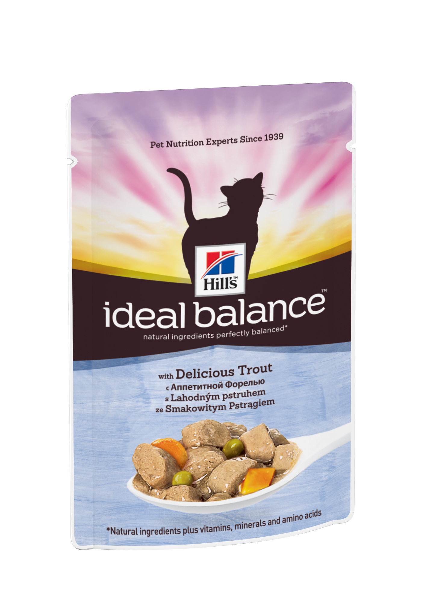 Hill's Ideal Balance Feline Adult with Delicious Trout wet