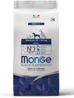 Monge Dog Medium корм для взрослых собак средних пород, курица