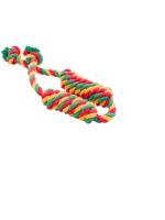 Doglike Сарделька двойная средняя канат для собак текстиль цветной