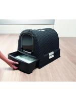 Curver Petlife Litter Box for Cats Закрытый туалет антрацит туалет закрытый для кошек черный