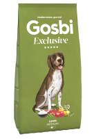 Gosbi Exclusive корм для взрослых собак средних пород, ягненок