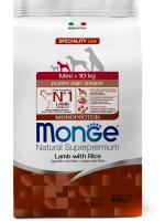 Monge Dog Speciality Mini корм для щенков малых пород, ягненок с рисом