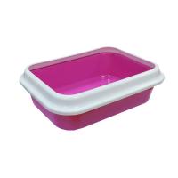 ZooExpress Leader туалет для кошек, с рамкой 46x34,5x14 см