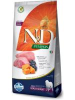 Farmina N&D Pumpkin корм для собак гигантских пород, беззерновой, ягненок с черникой и тыквой