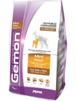 Gemon корм для взрослых собак малых пород, курица с рисом
