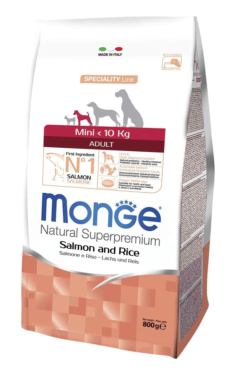 Monge Dog Speciality Mini Salmon 0.8