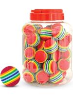 Triol Полосатый мячик набор метательная игрушка для кошек цветной