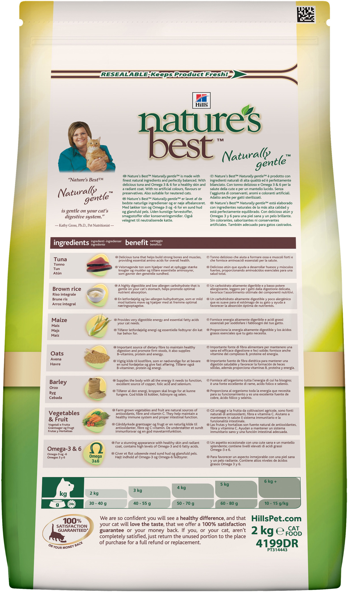 Hill's Nature's Best Feline Adult with Tuna dry