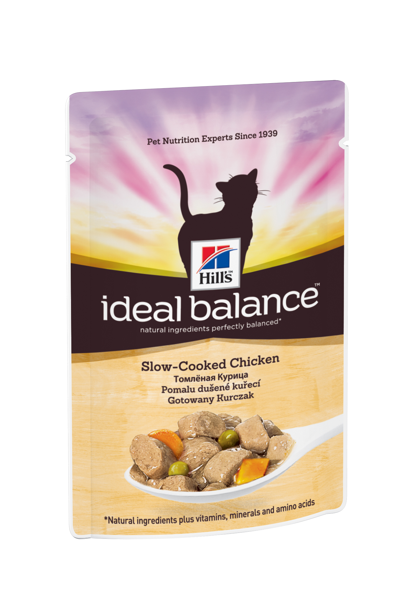 Hill's Ideal Balance Feline Adult Slow-cooked Chicken wet