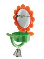 Triol игрушка для птиц, зеркало кормушка