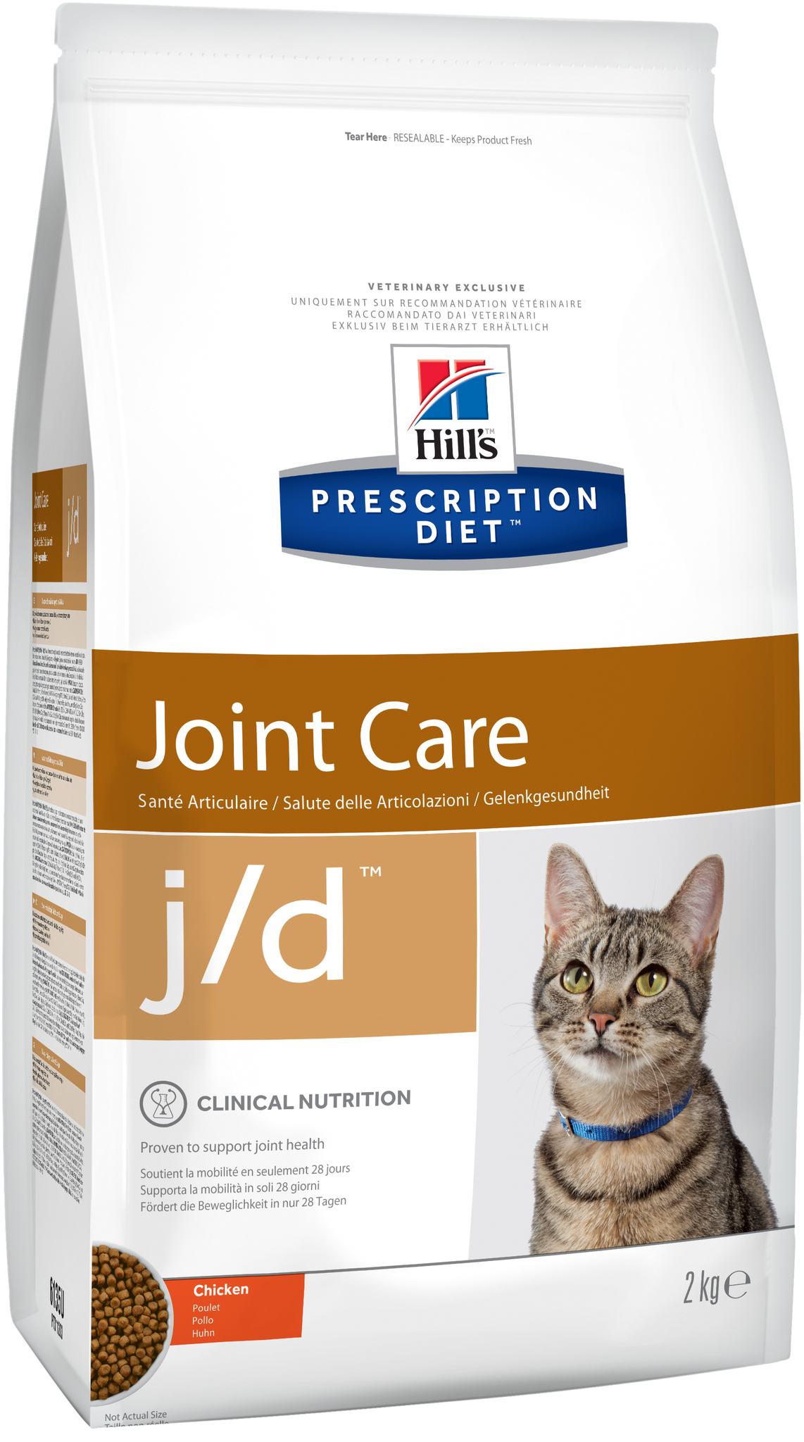 Hill's Prescription Diet j/d Joint Care сухой диетический корм для кошек для поддержания здоровья су