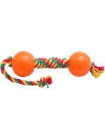 Doglike Гантель большая канат для собак текстиль цветной