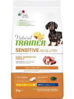 Trainer Natural корм для взрослых собак мелких пород, с чувствительным пищеварением, утка