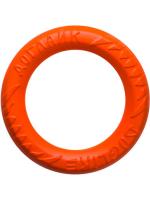 Doglike Кольцо восьмигранное среднее метательная игрушка для собак полимерный материал оранжевый