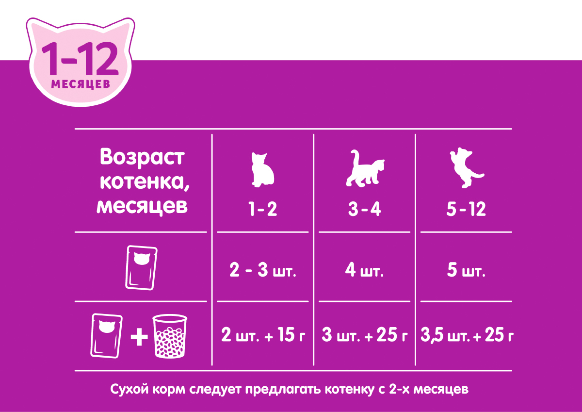 Whiskas влажный корм для котят, рагу с ягненком (28шт в уп) / 75 гр