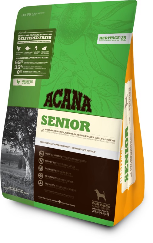 Acana Senior корм для пожилых собак всех пород, курица 2 кг