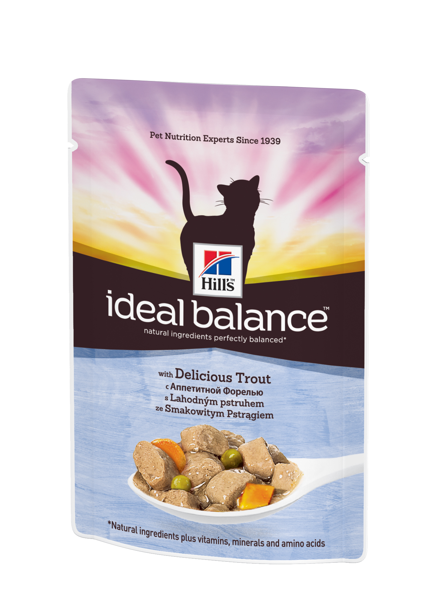 Hill's Ideal Balance Feline Adult with Delicious Trout wet
