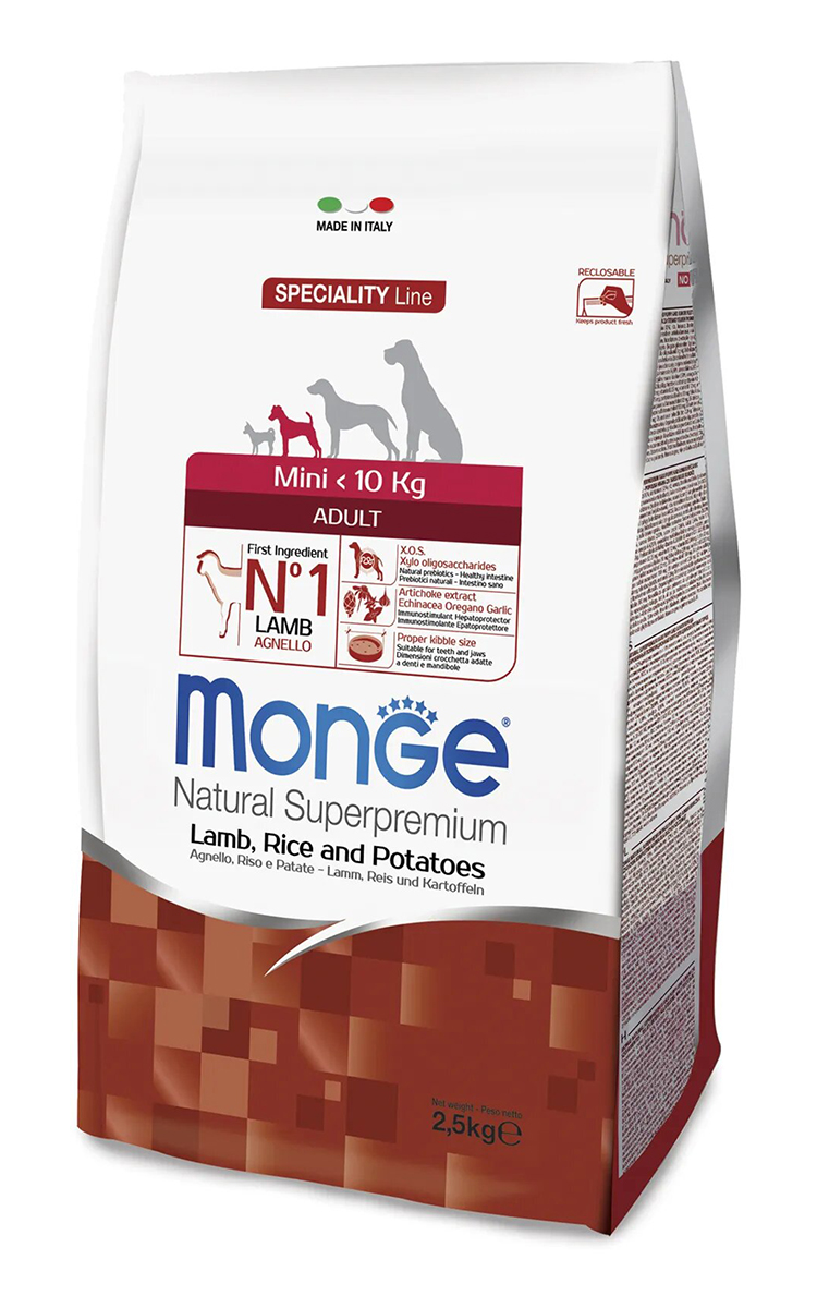 Monge Dog Speciality Mini Lamb 2.5