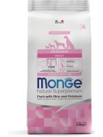 Monge Dog Speciality корм для собак всех пород и возрастов, свинина с рисом и картофелем