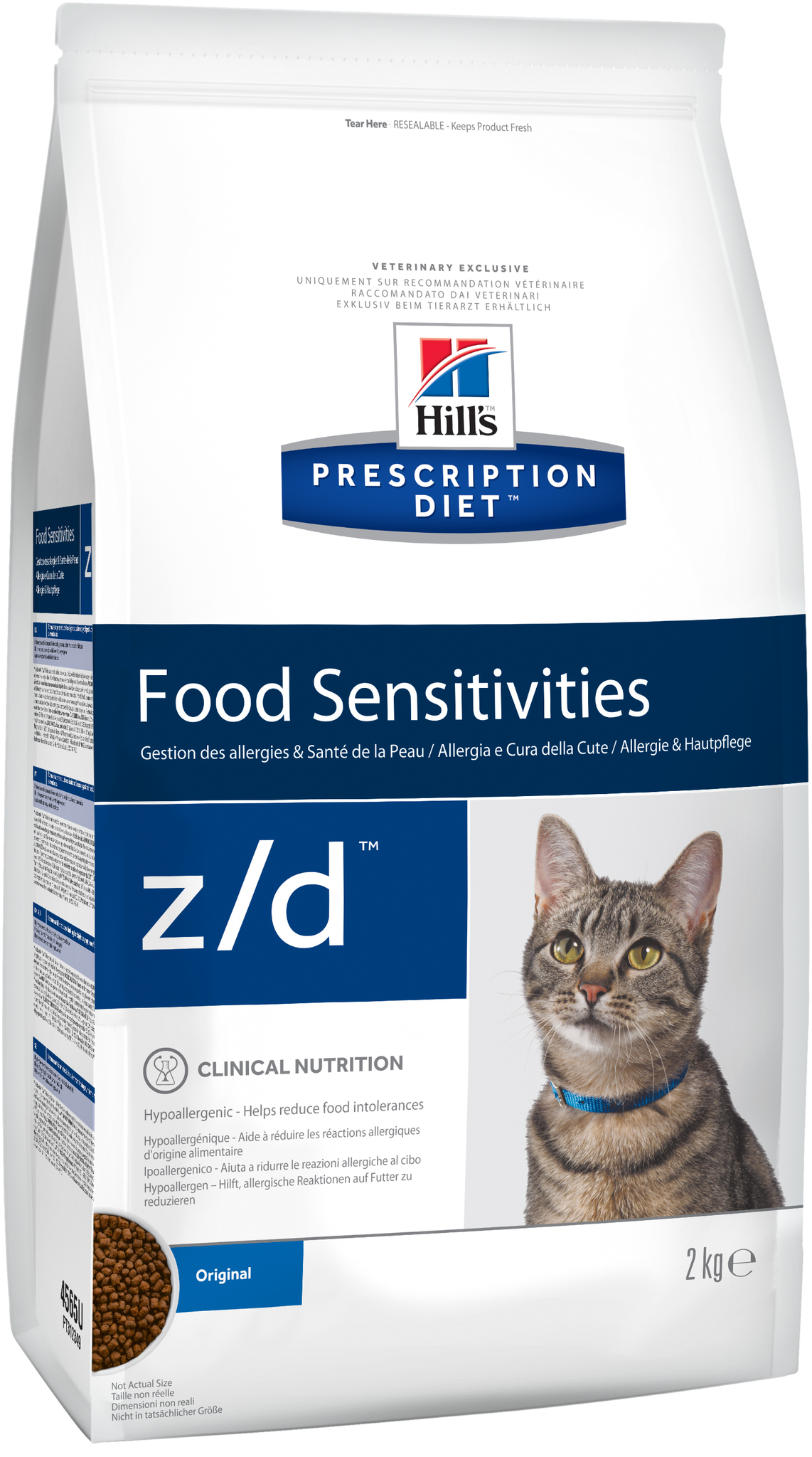 Hill's Prescription Diet z/d Food Sensitivities сухой диетический корм для кошек для поддержания здо