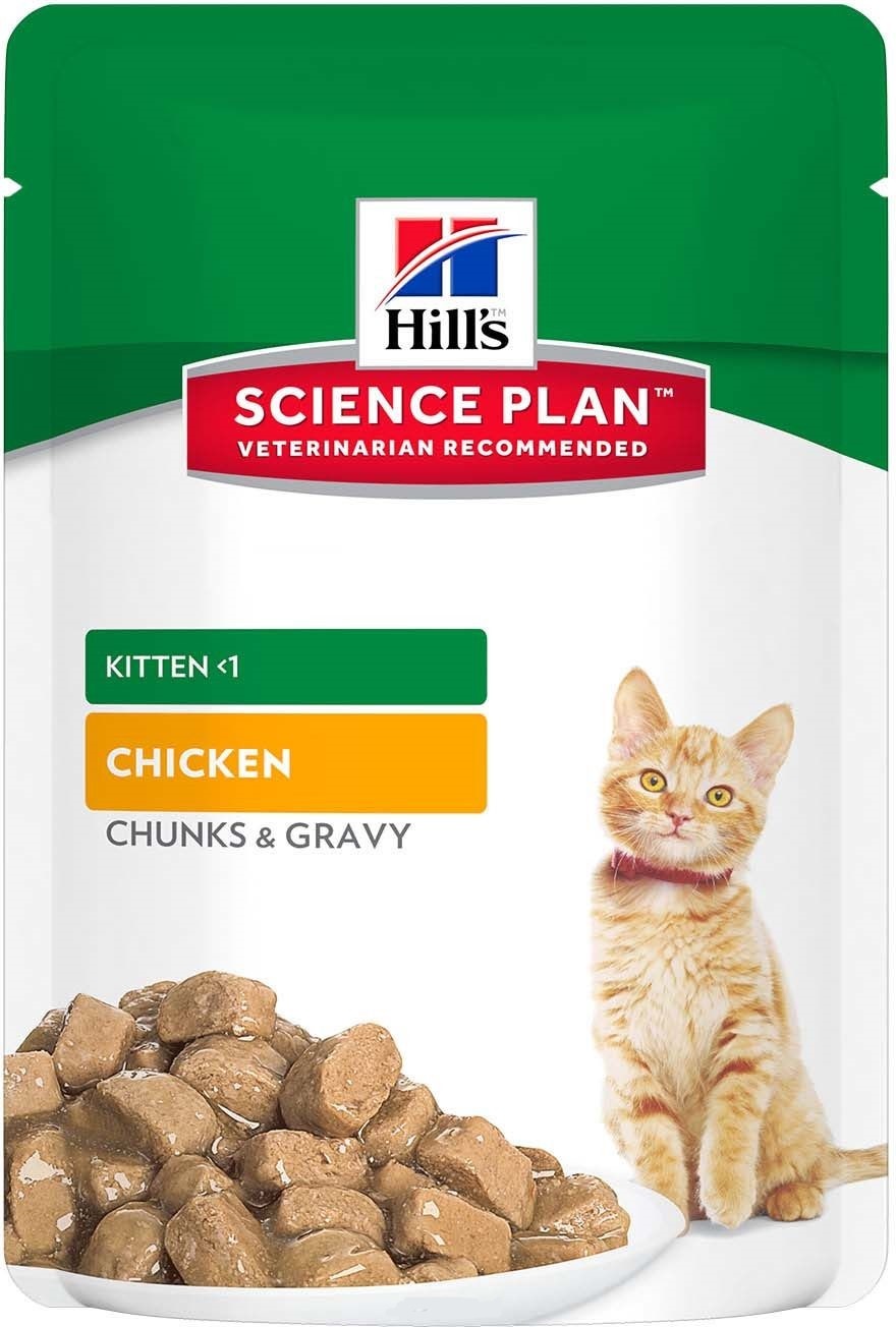 Hill's Science Plan Kitten Healthy Development with Chicken Pouch