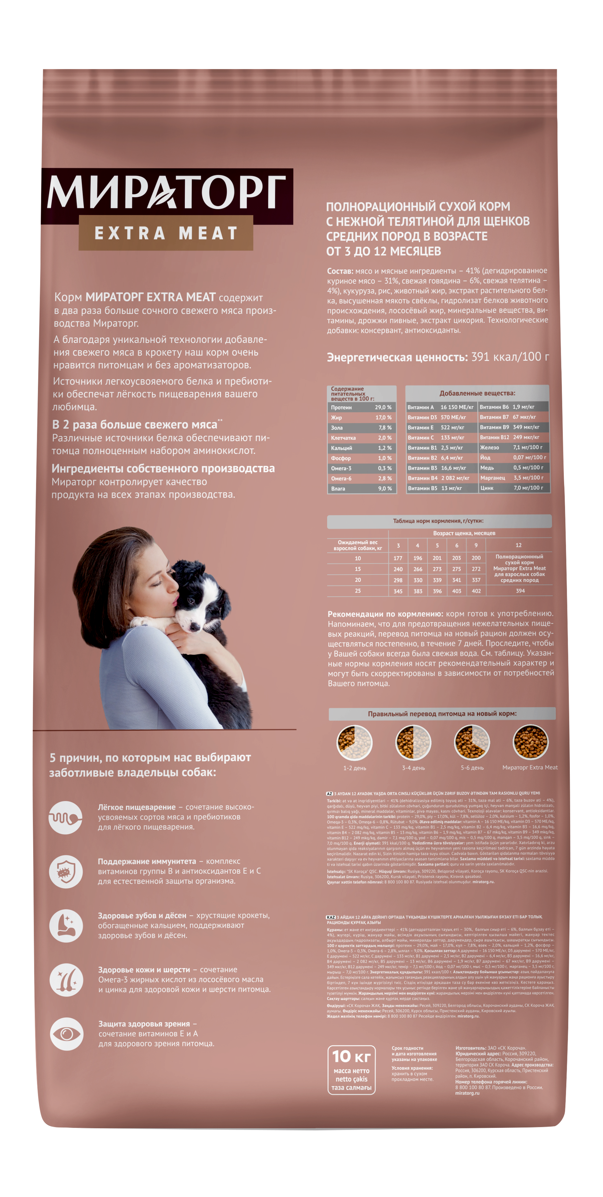 1010024115-Extra Meat средние щенки 10 кг (back)