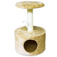 Triol игровой комплекс с плюшевым домиком для кошек