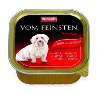 Animonda Vom Feinsten Senior  для собак старше 7 лет с говядиной и курицей в ламистере