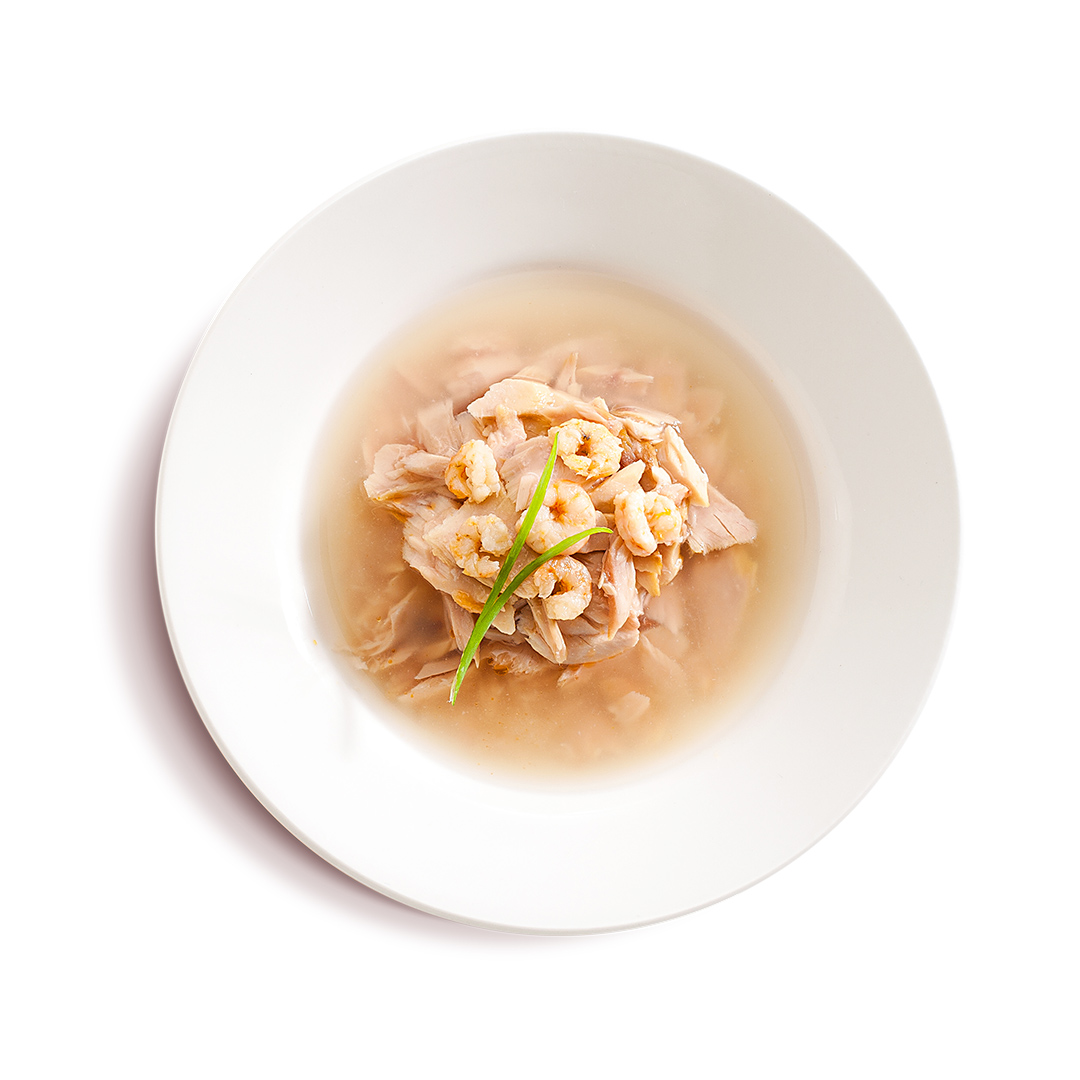 Pettric Cherie влажный корм для кошек, тунец с курицей в подливе (24шт в уп) _1