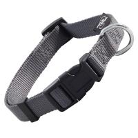 Triol Стандарт ошейник для собак, нейлоновый, со светоотражающей строчкой