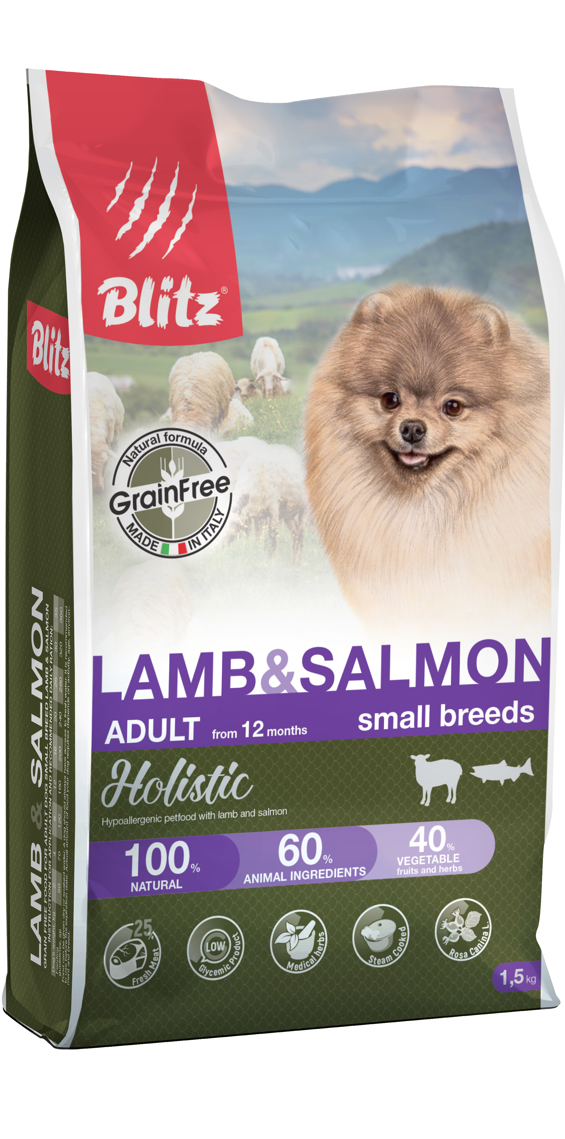 BDD25-1-01500 LAMB & SALMON 1.5kg face