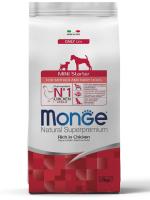 Monge Dog Mini Starter корм для щенков малых пород, курица