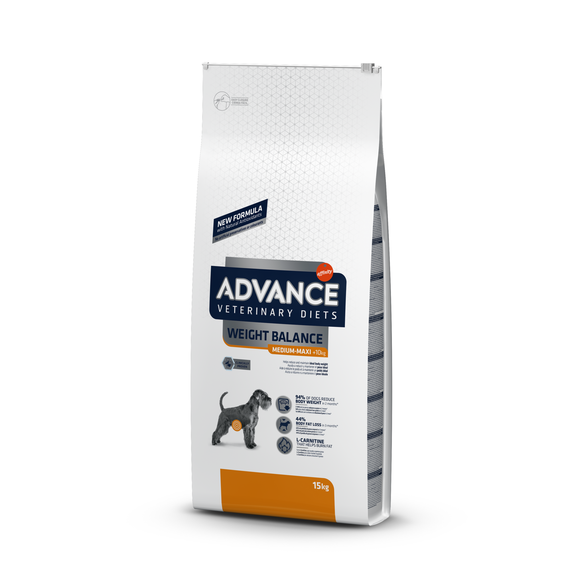 Advance корм для взрослых собак всех пород при ожирении