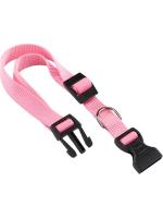 Ferplast Club Club с пластиковым креплением розовый C10, 32 ошейник нейлон розовый