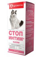 Apicenna Стоп-Интим капли для кошек, для регуляции половой охоты