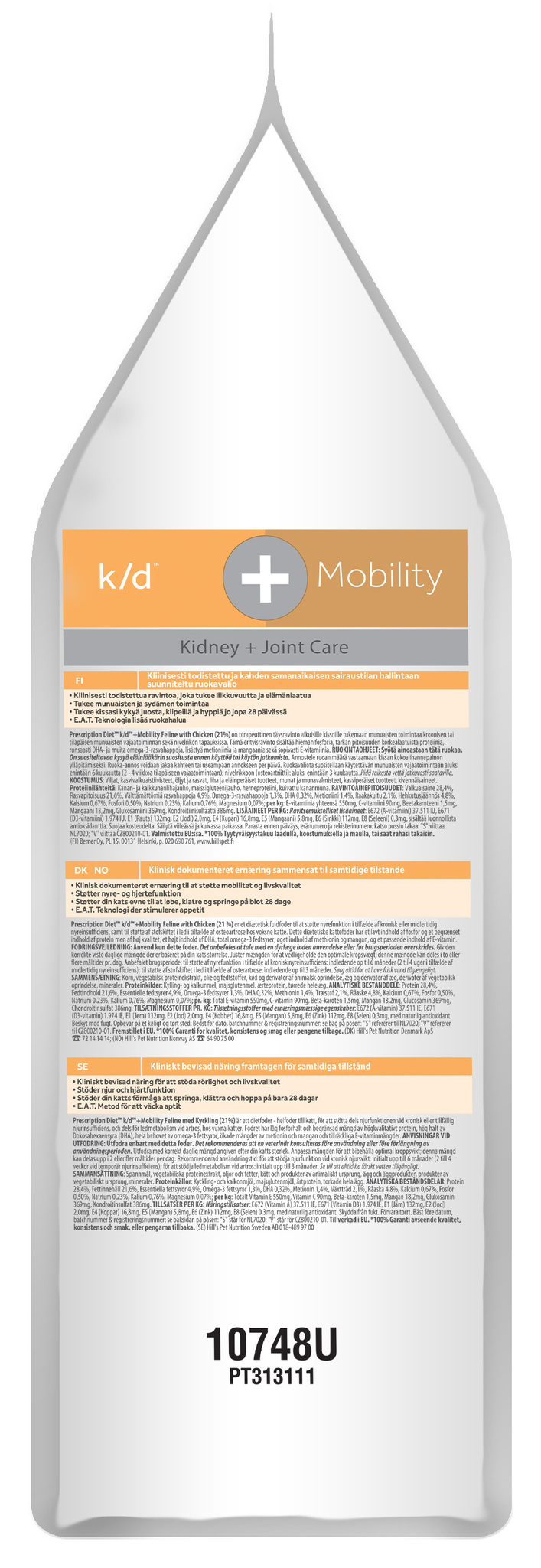 Hill's Prescription Diet k/d + Mobility Kidney+Joint Care