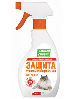 Apicenna Умный спрей защита от царапания и погрызов для кошек
