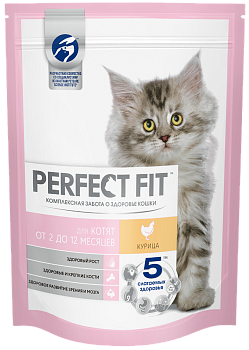 Perfect Fit корм для котят всех пород, с курицей