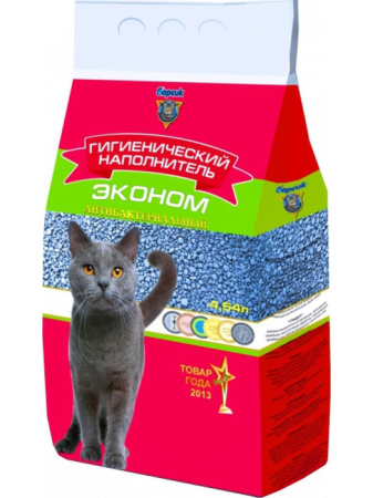 Барсик Эконом наполнитель минеральный без запаха