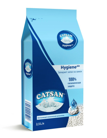 Catsan минеральный впитывающий гигиенический наполнитель для кошек