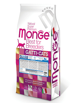 Monge Cat Urinary PFB корм для кошек всех возрастов и пород, профилактика МКБ, курица и рис